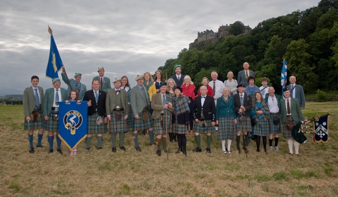 Clan Paisley under Stirling Castle - Gathering 2014